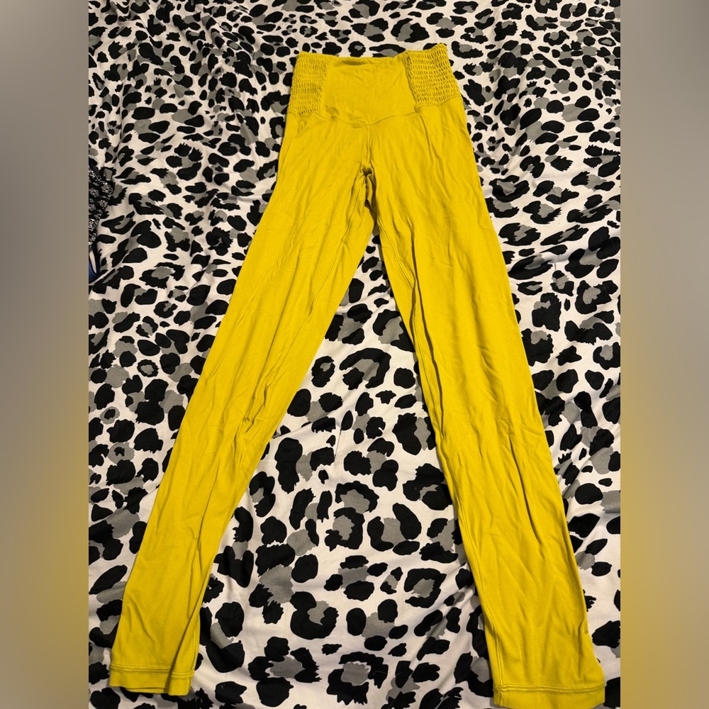 Aerie Yellow Women's Leggings